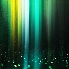 Black dark blue green emerald petrol teal lime yellow white abstract background. Color gradient ombre blend. Line stripe. Bright light flash glow glitter neon metallic. 
