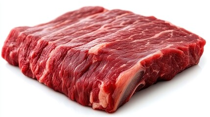 Fresh Red Raw Meat Cut for Cooking and Culinary Preparation