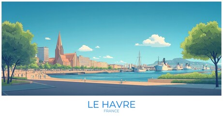 Poster matte