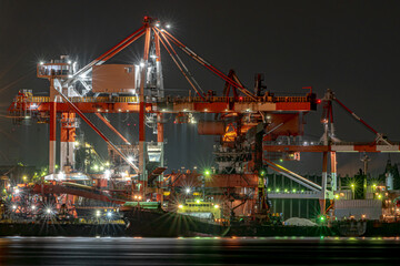 Obraz premium 工場夜景