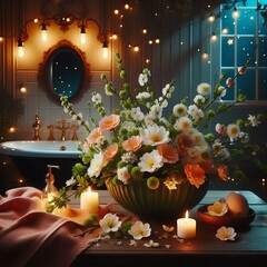 Flowers, bright, beautiful, natural