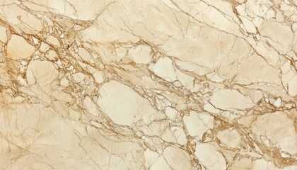 Naklejka premium Beige Marble Texture With Brown Veining