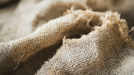 Obraz premium Rustic burlap texture