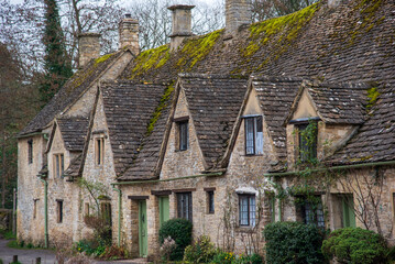 Fototapeta premium Arlington Row in Bibury, Gloucestershire