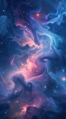 Fototapeta premium purple galaxy abstract concept background