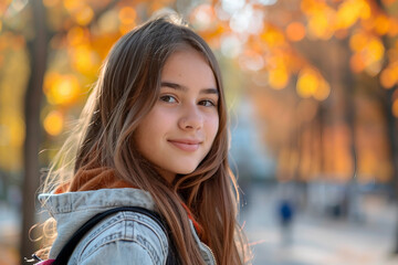 Fototapeta premium Millennial student srydying created with generative ai