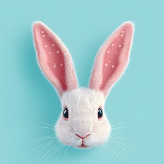 Obraz premium Rabbit ears, Easter day