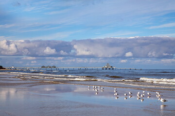 Heringsdorf - Strandweg zur Seebrücke