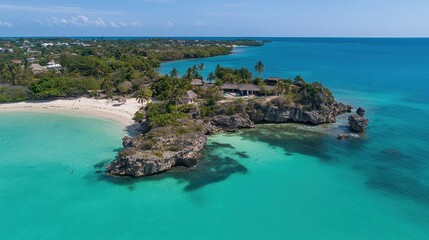 Obraz premium view of a island