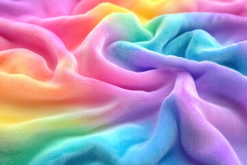 Highresolution abstract animestyle wallpaper with vibrant neon plush texture