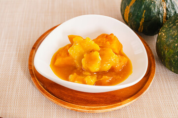 郷土食　かぼちゃのすいとん