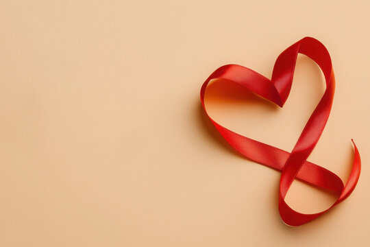 Heart Shaped Ribbon 