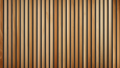 lattes en bois clair sur fond sombre, maquette de la texture d'une surface d'un mur