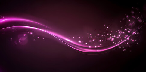 Obraz premium Abstract blue and purple smartphone wallpaper with curved lines and copy space