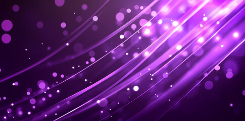 Abstract blue and purple smartphone wallpaper with curved lines and copy space