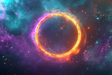 Obraz premium abstract space background