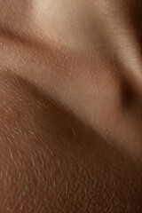 Serenity in Simplicity: A Meditative Visual of the Human Navel, Evoking Origins and Connection