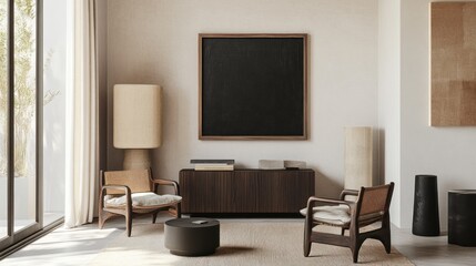 Modern Minimalist Living Room Interior Design