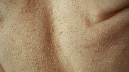 Fototapeta premium Serenity in Simplicity: A Meditative Visual of the Human Navel, Evoking Origins and Connection