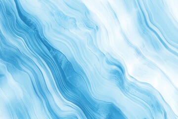 Obraz premium Blue marble texture, wavy pattern, abstract background, design element