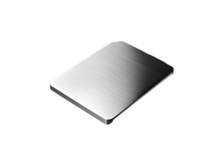 black notebook isolated on white isolated on transparent background