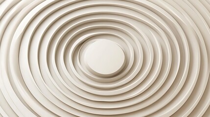 Fototapeta premium Abstract concentric circles form a swirling design