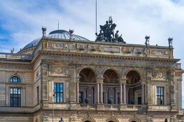 The Royal Playhouse and Old Stage in Copenhagen