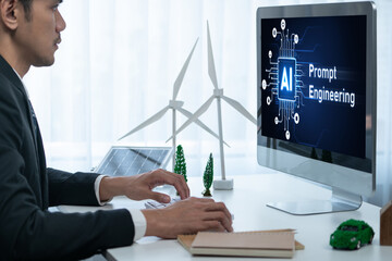 Generative AI virtual assistant tools for prompt engineer and user for ease of engage artificial...