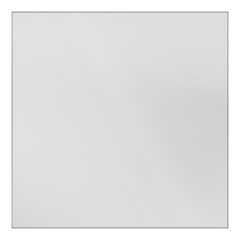 Transparent Glass Square Isolated on transparent Background. Clean, clear square of see-through glass. Modern minimalist geometric object, perfect as a design element or for concepts of clarity