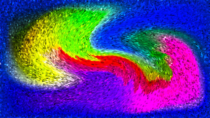 abstract colorful Aurora background with Color drops Art Background
