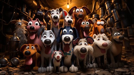 group of halloween pumpkins HD 8K wallpaper Photographic Image