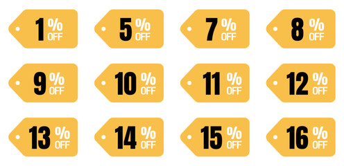 Discount price, Special sale offer advertising with price-off label template. Save money with clearance purchase shop product price sticker. Vector illustration