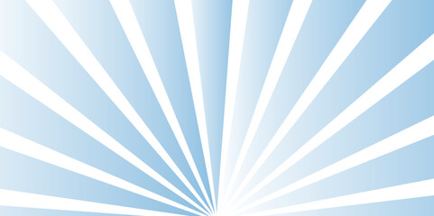 Abstract vintage light blue retro sun rays, sunburst background design .seamless modern technology sunlight comic lines radial vector backdrop .radiant sunburst with bright sunshine background .