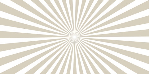 Abstract vintage gray retro sun rays, sunburst background design .seamless modern technology sunlight comic lines radial vector backdrop .radiant sunburst with bright sunshine solar ray background