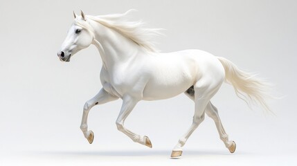 White Horse Running