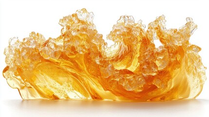 Abstract Amber Waves