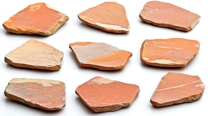 Collection of Broken Terracotta Pieces
