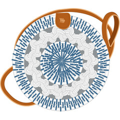 Round Rattan Bali Bag