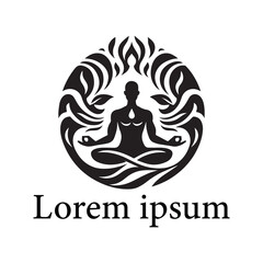 Meditation Logo Design.