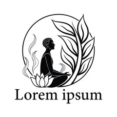 Meditation Logo Design.