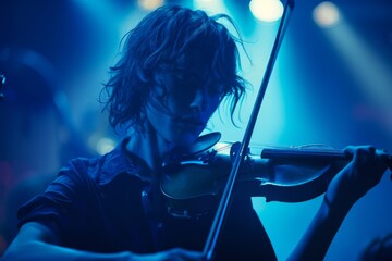 Fototapeta premium violin at a concert