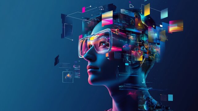 Graphic designer isometric landing page, computer desktop, tablet pc with application for painting, items and tools for creative work, illustrator equipment and program software 3d vector web banner