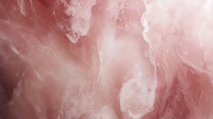 Fototapeta premium Abstract Pink and White Swirling Marble Texture