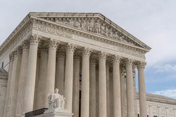 United States Supreme Court Building in Washington DC 