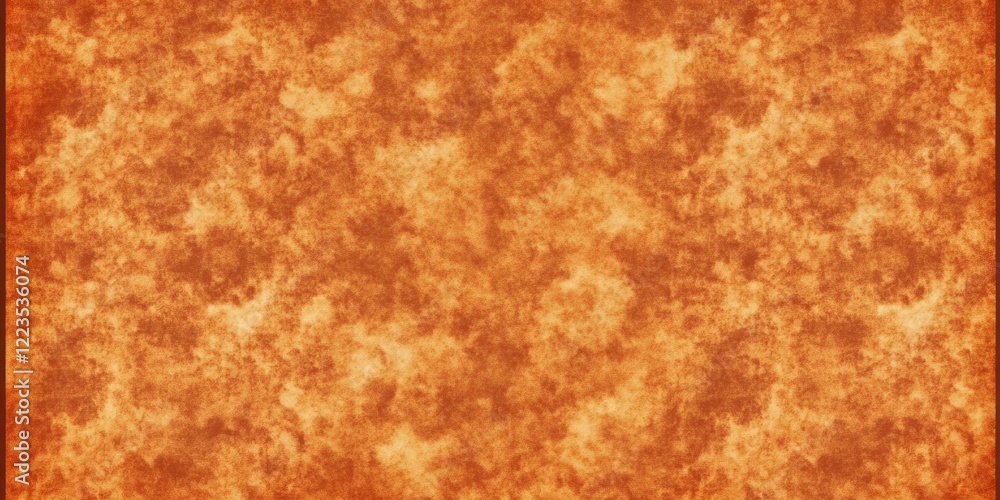 Poster vivid orange textured backdrop simulating fiery patterns, representing dynamic energy and intense wa