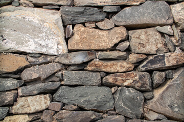 A textured background of various stones, arranged in a natural, uneven pattern. The stones vary in size, shape, and color, creating a rustic and earthy look, perfect for a natural or rugged backdrop