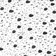 seamless grass hatch map texture far away small grass hatch black line art on white background pixel video game art seamless repeating texture