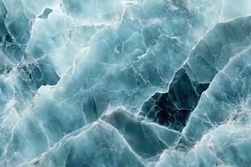 Obraz premium holographic marble background in cool blues and greens emphasizing depth and texture