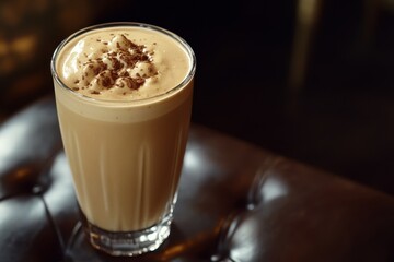 chilled protein coffee shake