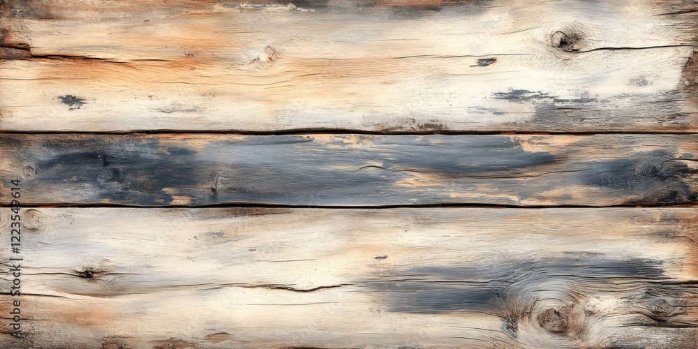 Poster close up view of weathered wooden planks showcasing a rustic texture, ideal for backgrounds and desi